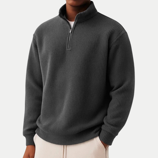 ENRIQUE | SUDADERA CON CREMALLERA, COMODIDAD DIARIA Y ESTILO ATEMPORAL