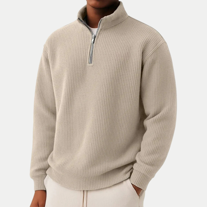 ENRIQUE | SUDADERA CON CREMALLERA, COMODIDAD DIARIA Y ESTILO ATEMPORAL
