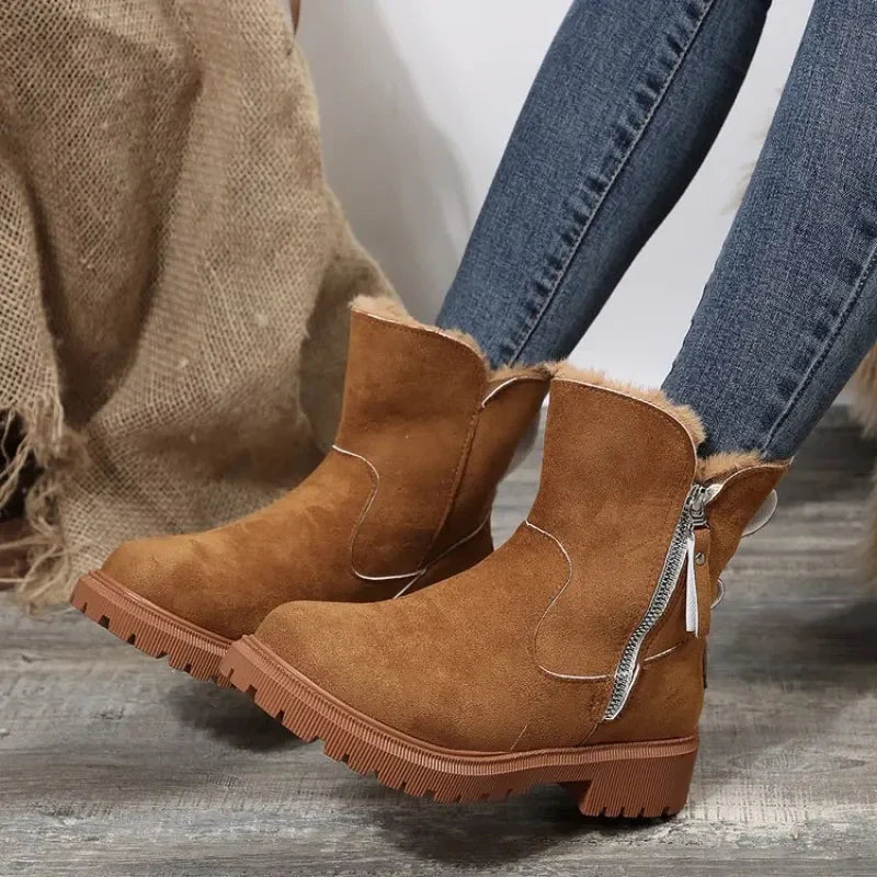 Nora - Botines de invierno cálidos y cómodos