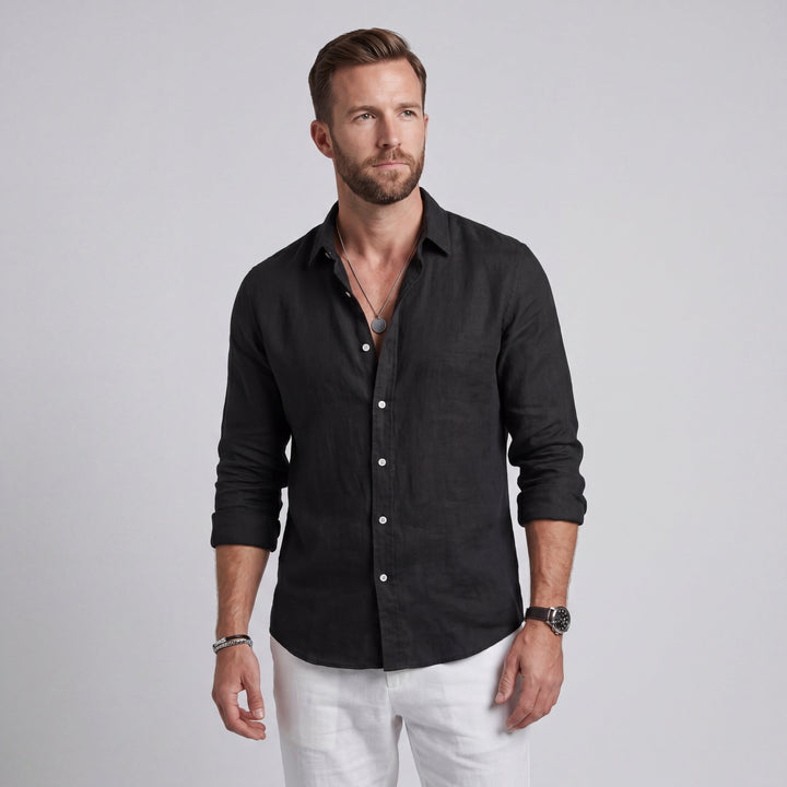 CHRISTOFER | CAMISA VERANIEGA DE CORTE HOLGADO