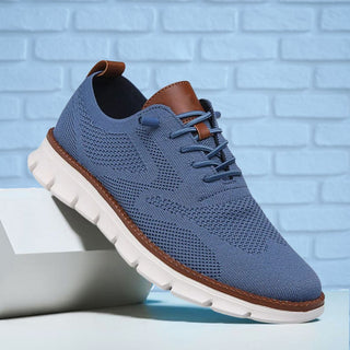 Zapatos Transpirables Ultracomfort: Azul-blanco