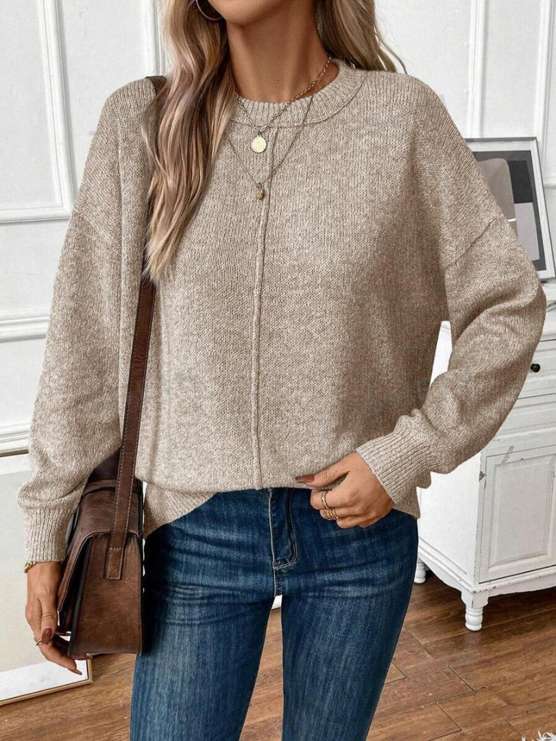 Laura - Jersey básico de elegancia casual