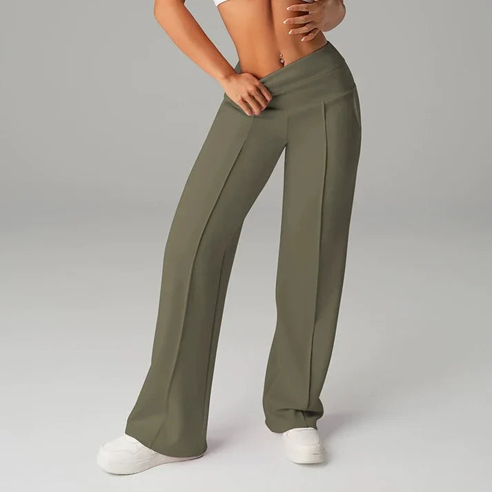 Alba – Pantalón recto de corte amplio