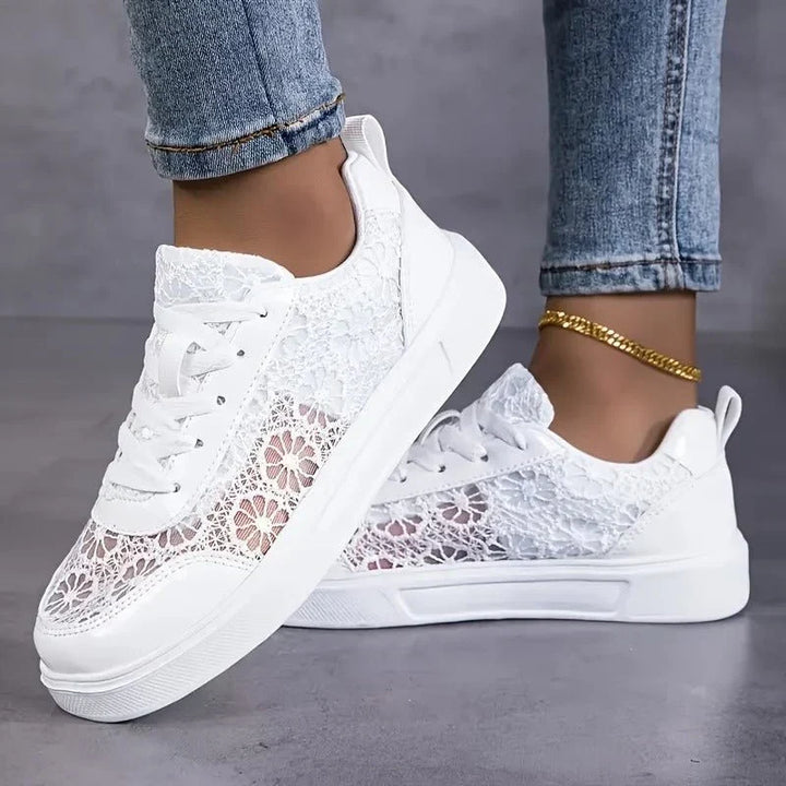 Camila - Elegantes zapatillas de encaje