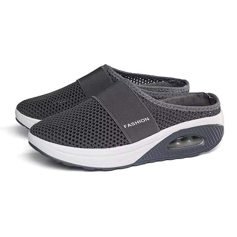 Nerea - Zapatillas ortopédicas de malla transpirable