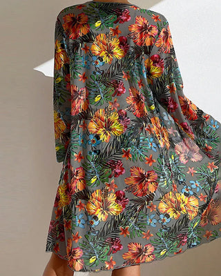 Samoa – Bikini Tropical con Kimono a Juego