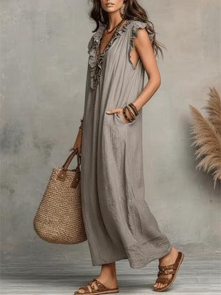 Camila - Vestido Largo Bohemio