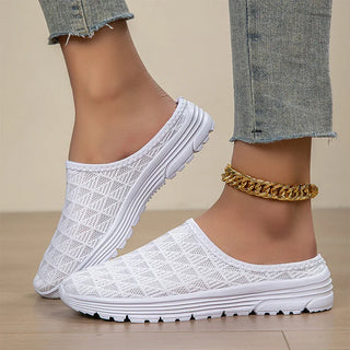 Zuecos unisex de malla ligera y transpirable