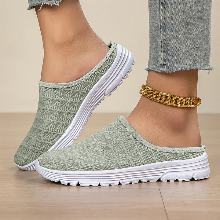 Zuecos unisex de malla ligera y transpirable