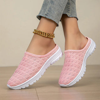 Zuecos unisex de malla ligera y transpirable